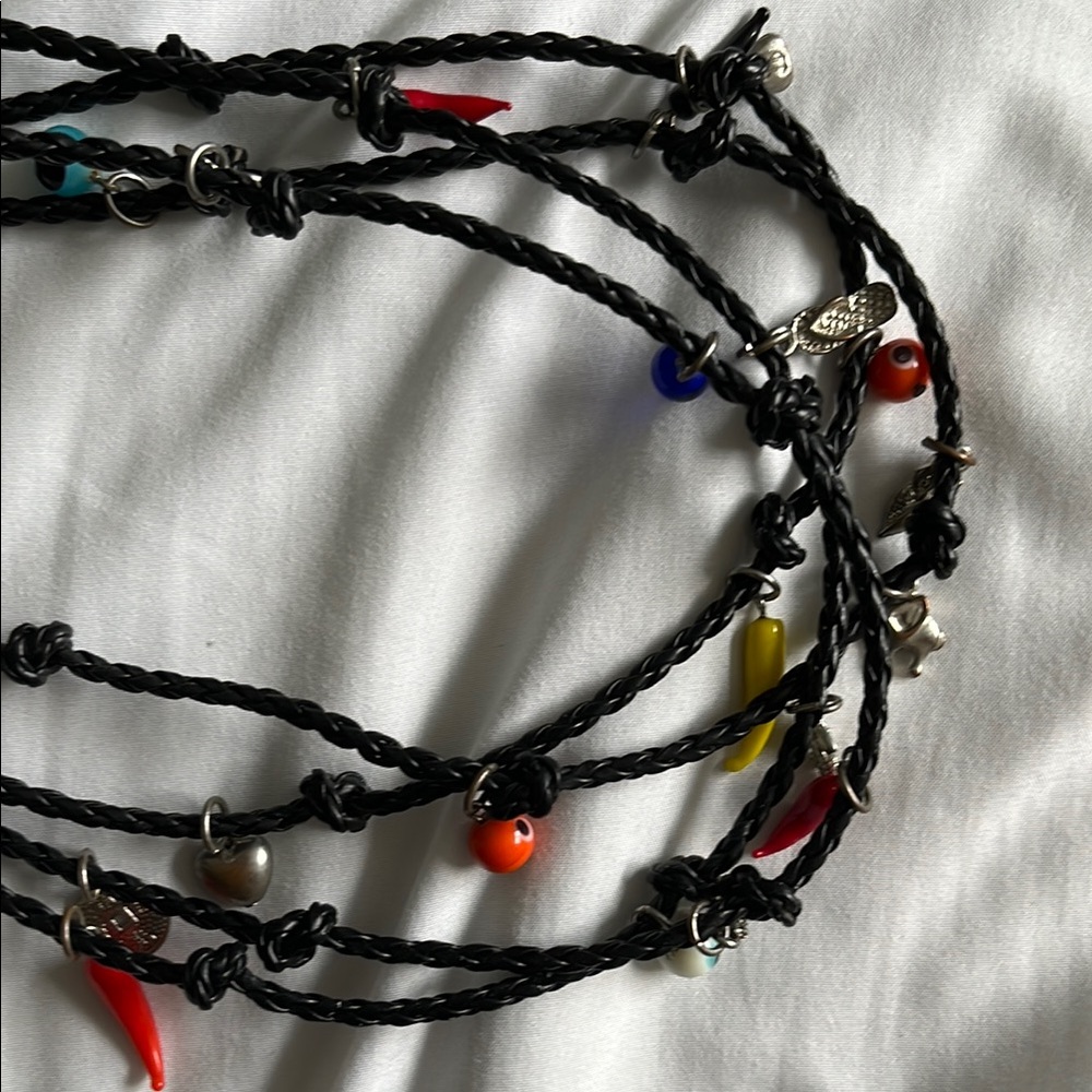 Multicolor Charm Necklace/Bracelet
